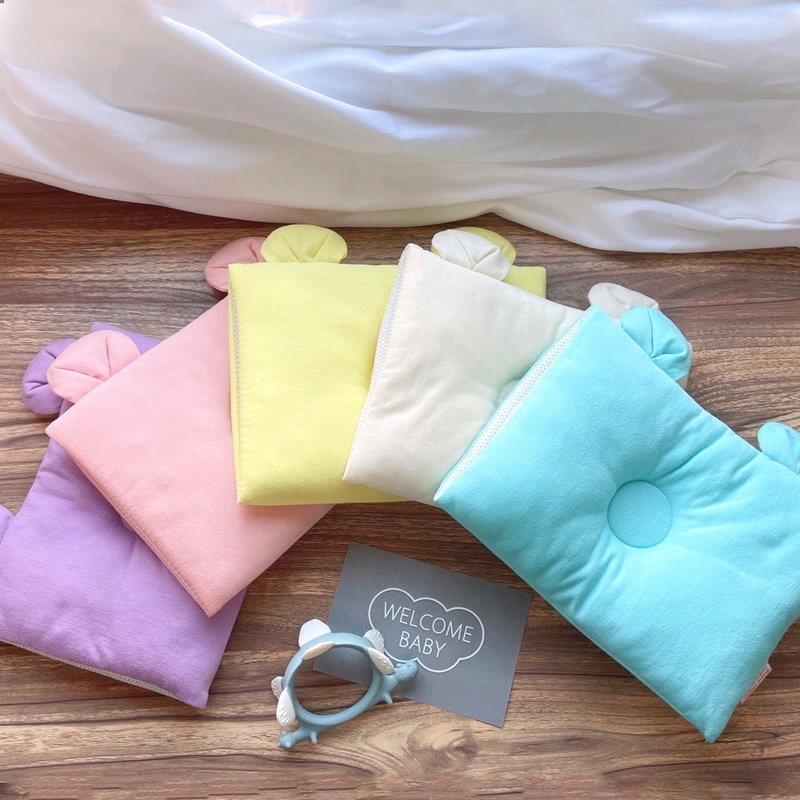 MAKURA【Baby Pillow】两用型透气授乳臂枕M(附耳) - 婴儿床上用品 - 棉．麻 多色