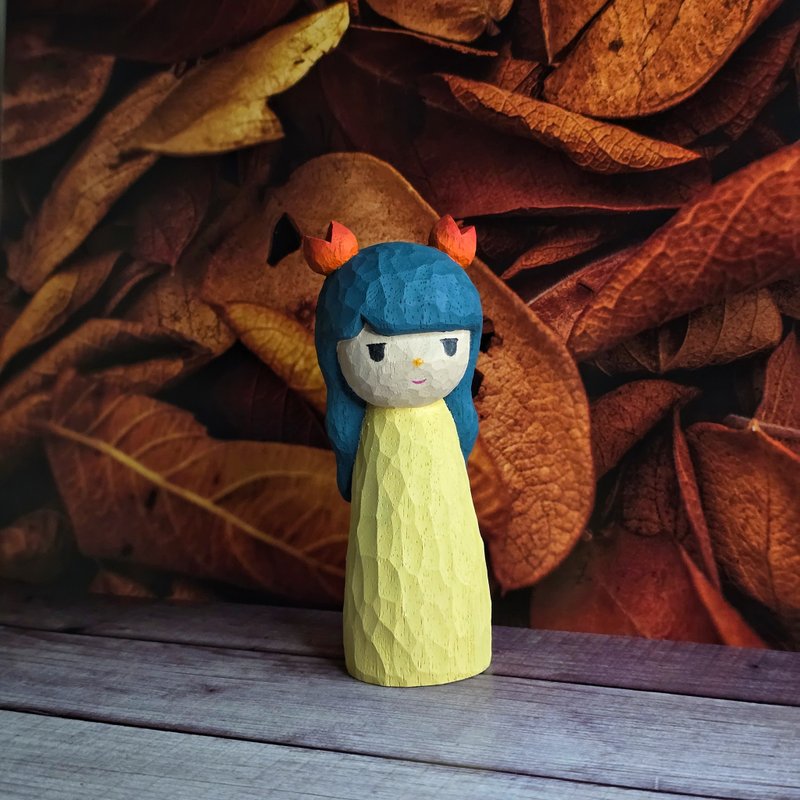 巨蟹座 木雕(需订购) - 玩偶/公仔 - 木头 多色