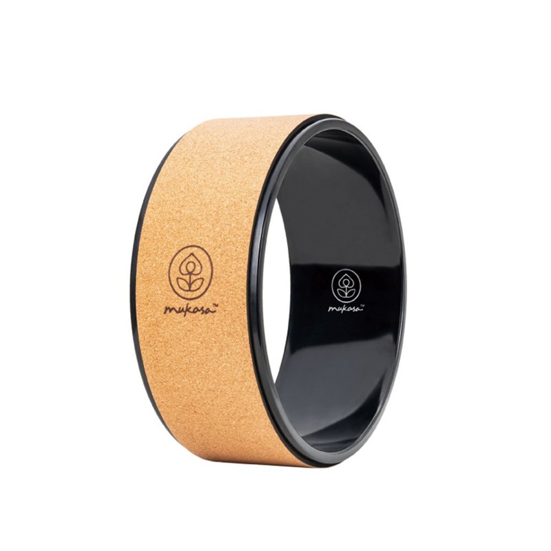 【Mukasa】软木瑜珈轮 - LOGO款 - MUK-21501 - 运动配件 - 其他材质 咖啡色