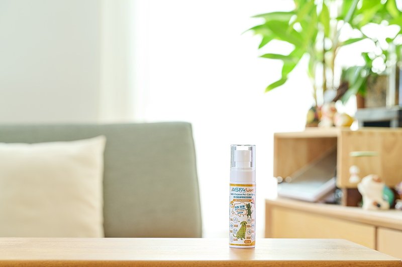 ASFAWoof 多功能宠物护理喷雾 便携装【60ml】 - 清洁/美容 - 塑料 橘色