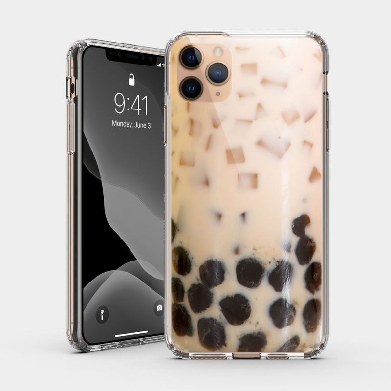 生日送礼最佳首选 珍珠奶茶 IPHONE 保护壳 食物仿真手机壳 - 手机壳/手机套 - 塑料 卡其色