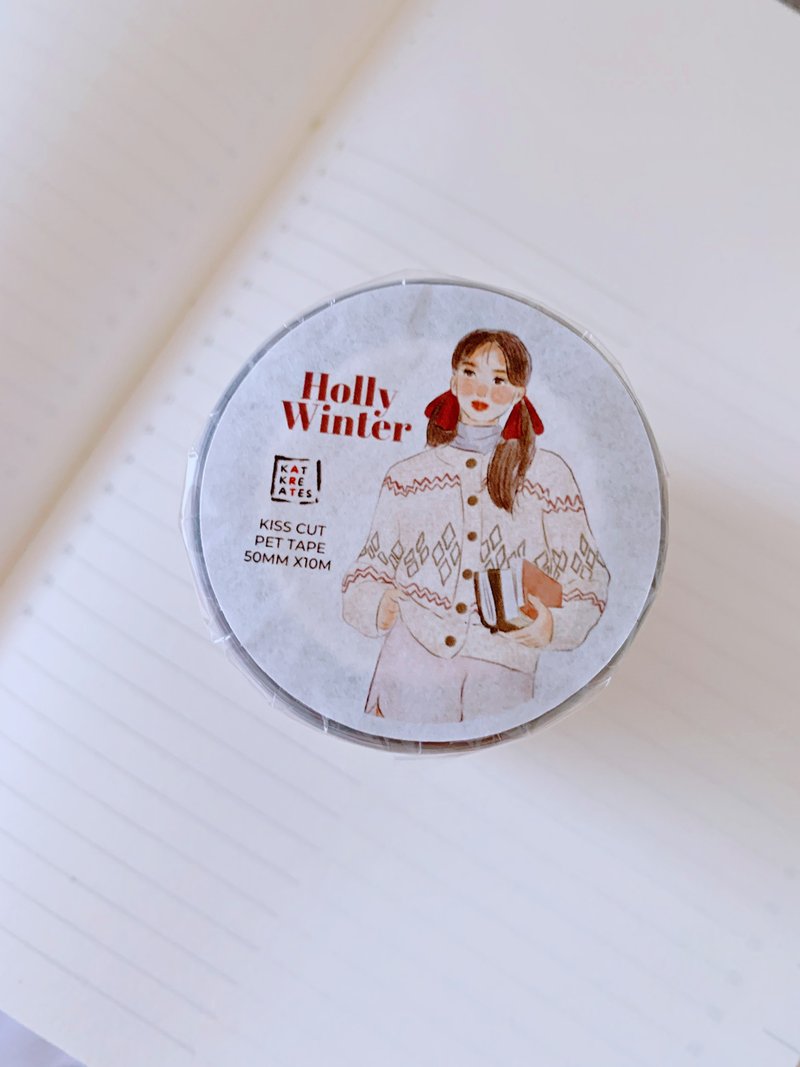 预购 Holly Winter / Kisscut PET 胶带 - 纸胶带 - 其他材质 
