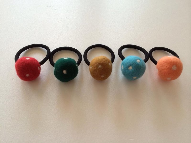 [羊乐多羊毛毡乐园] 点点星球  点点控 发束 - 发饰 - 羊毛 