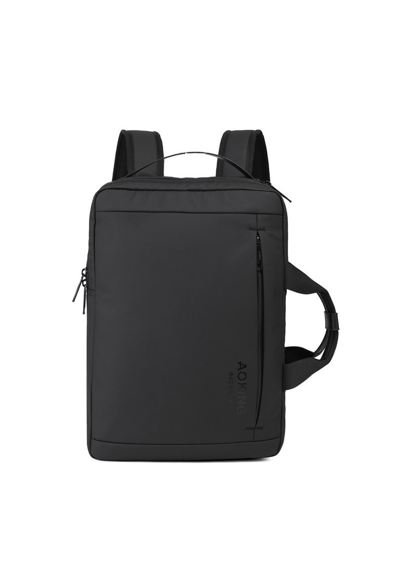 AOKING 商务笔电背包公文包 SN4002 黑色 - 后背包/双肩包 - 聚酯纤维 黑色