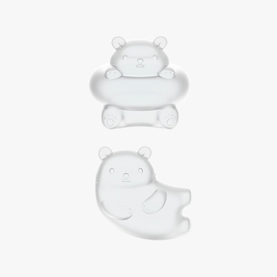 Unipapa X 白白日记  白白冰冻派对2入经典组 - 其他 - 硅胶 白色