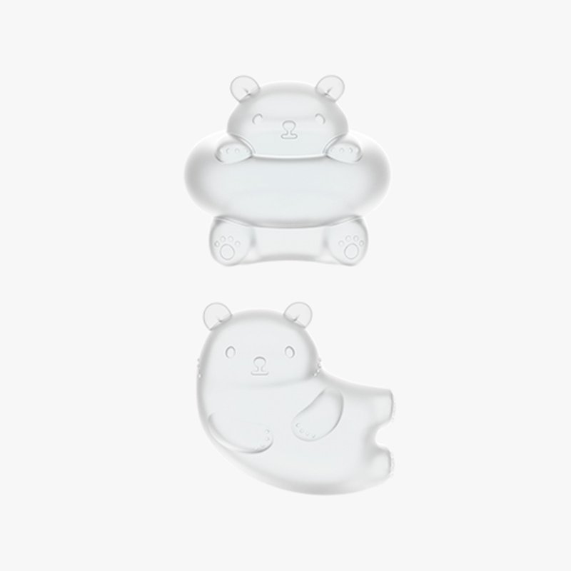 Unipapa X 白白日记  白白冰冻派对2入经典组 - 其他 - 硅胶 白色