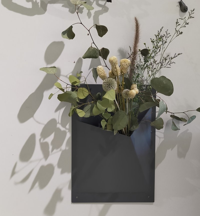 花器 / 信箱 - 花瓶/陶器 - 不锈钢 黑色