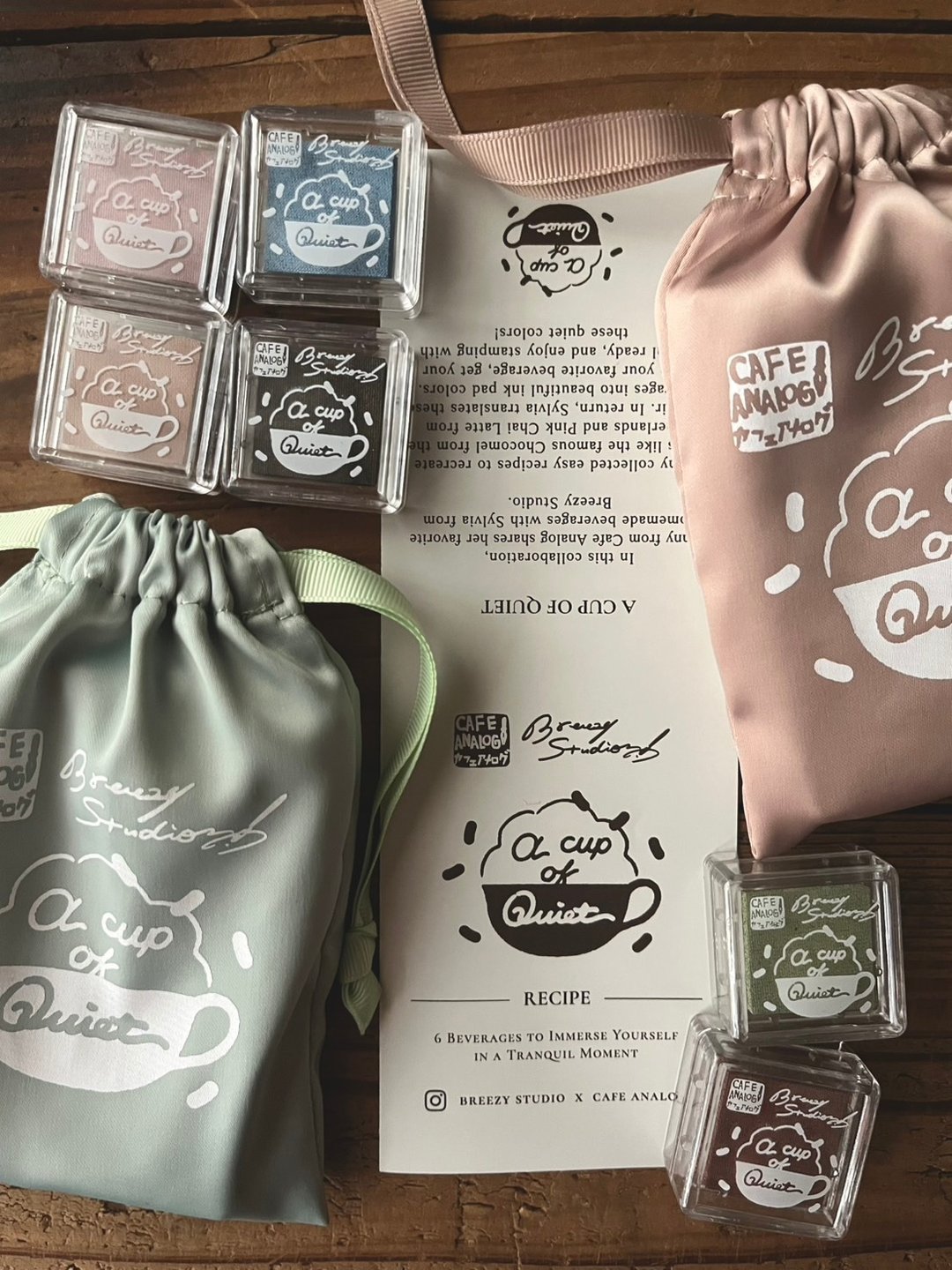 【预购-5/12 / Breezy Studio x Cafe Analog 】A Cup of Quiet - 印章/印台 - 其他材质 