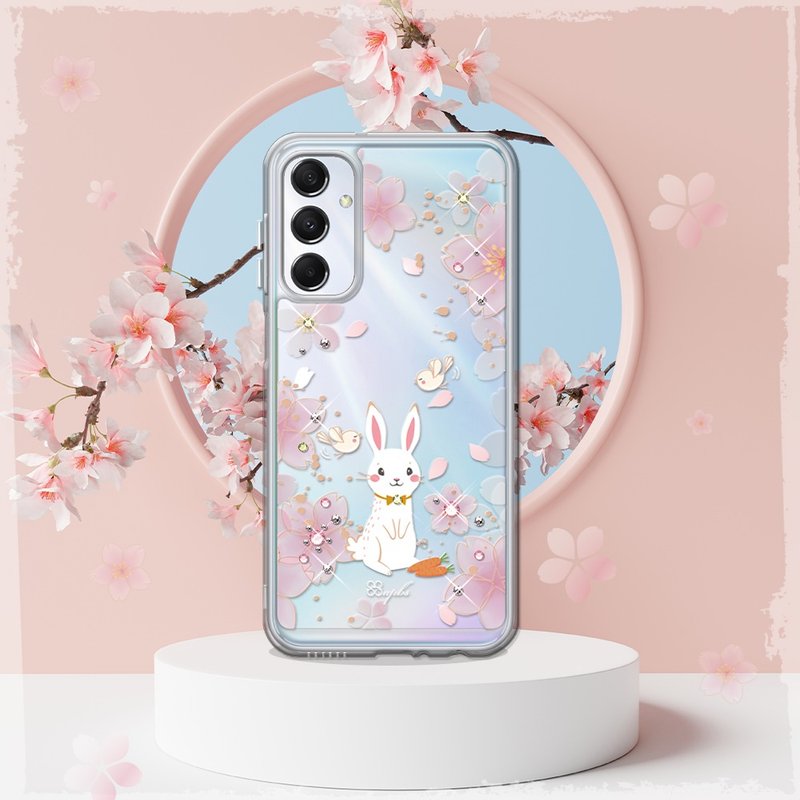 A15/A25/A26/A34/A35/A36/A55/A56 5G 双料水晶壳-幸运兔YOU - 手机壳/手机套 - 其他材质 多色