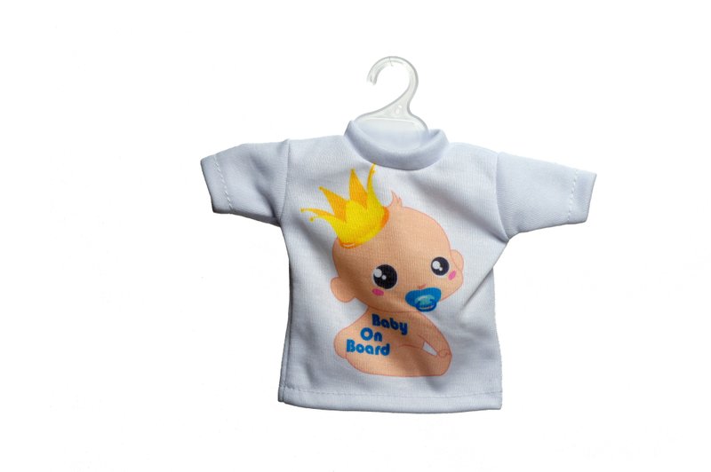 Hang em迷你汽车配饰(蓝色baby on board) - 其他 - 棉．麻 