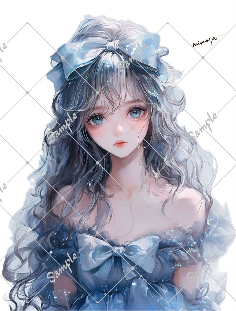 原创角色贴纸 5 件套 - 贴纸 - 纸 