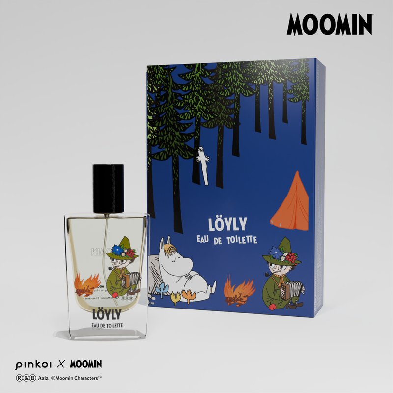 【Pinkoi x Moomin】No. 42 Löyly - 月下蒸石 淡香水 (30ml) - 香水/香膏 - 其他材质 黄色