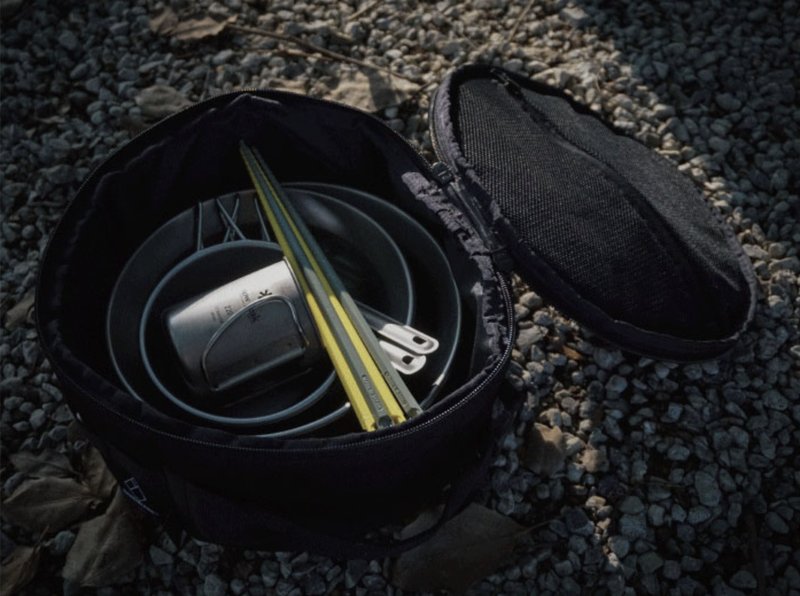 户外露营 Trangia 风暴炉 多用途收纳包 (適用27 25系列) - 其他 - 其他材质 黑色