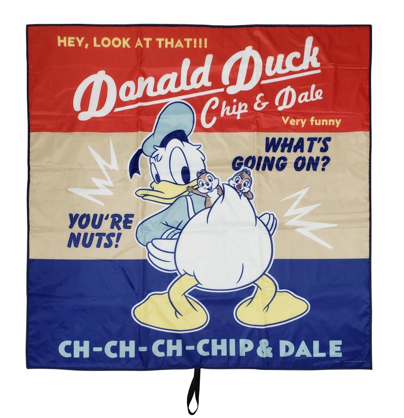 Disney Donald Duck 防水野餐垫 - 野餐垫 - 聚酯纤维 多色