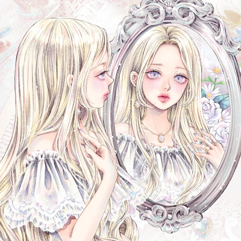 风铃花贴纸 (4色) - 贴纸 - 纸 