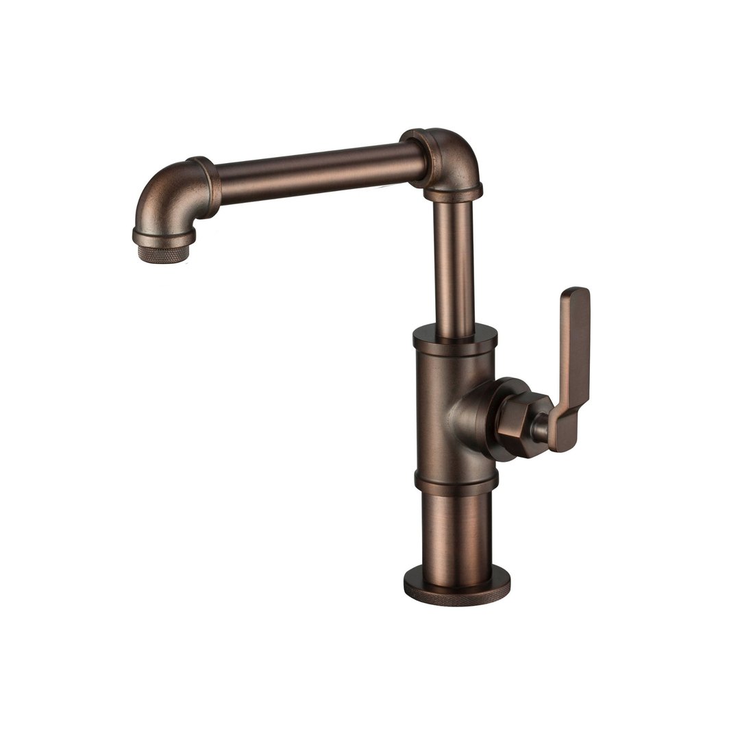 【MULT百工居室】MIT制造严选MTB28ORB 工业风油棕色面盆龙头 - 卫浴用品 - 铜/黄铜 