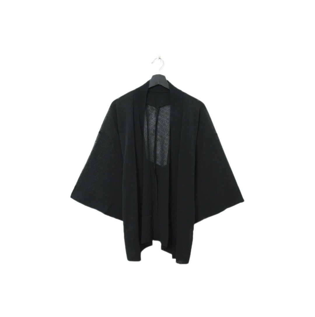 Back to Green-日本透肤羽织 泡泡压纹 tf-20/vintage kimono - 女装休闲/机能外套 - 棉 