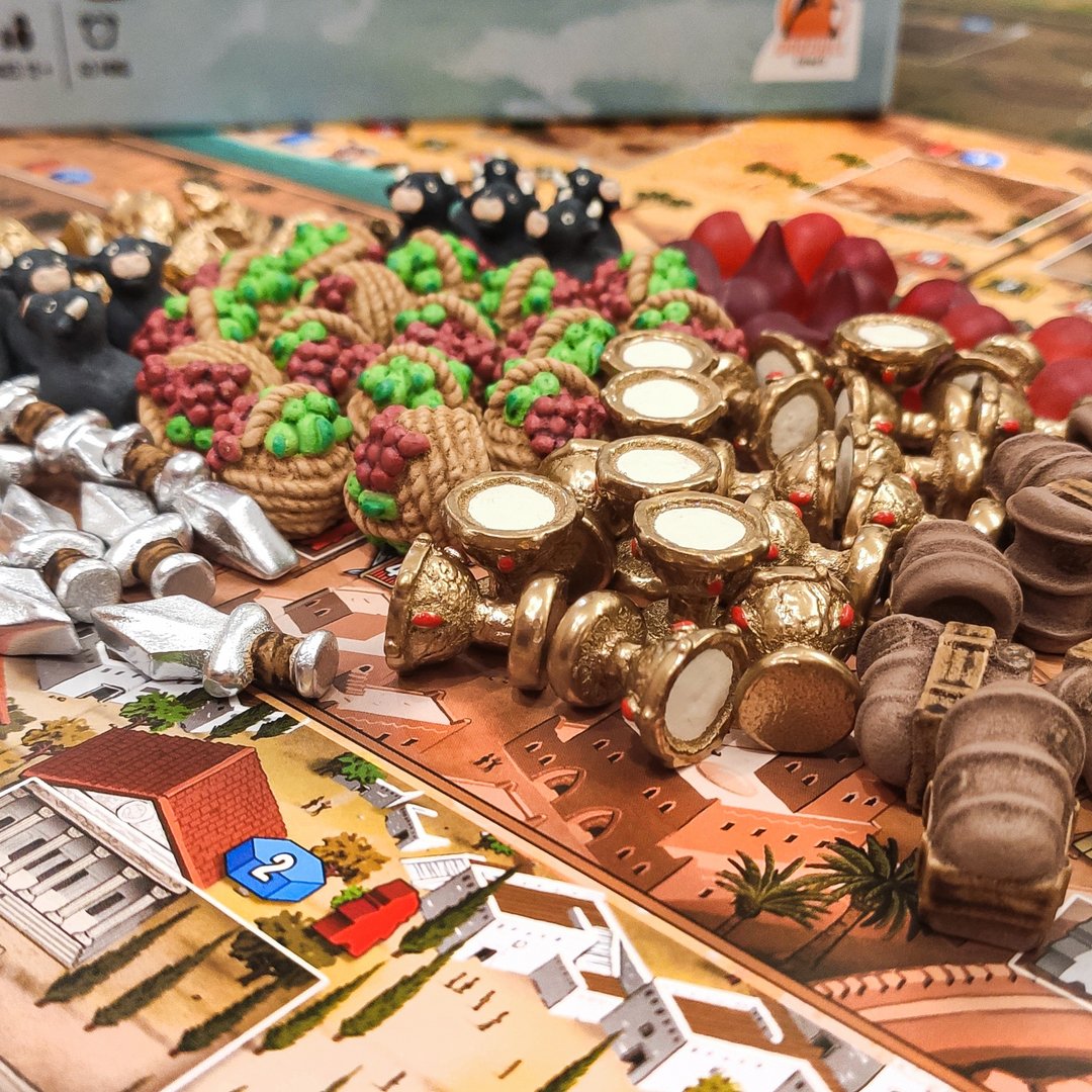 与 Scythia 棋盘游戏攻略兼容的豪华资源代币全套。 - 桌游/玩具 - 其他材质 