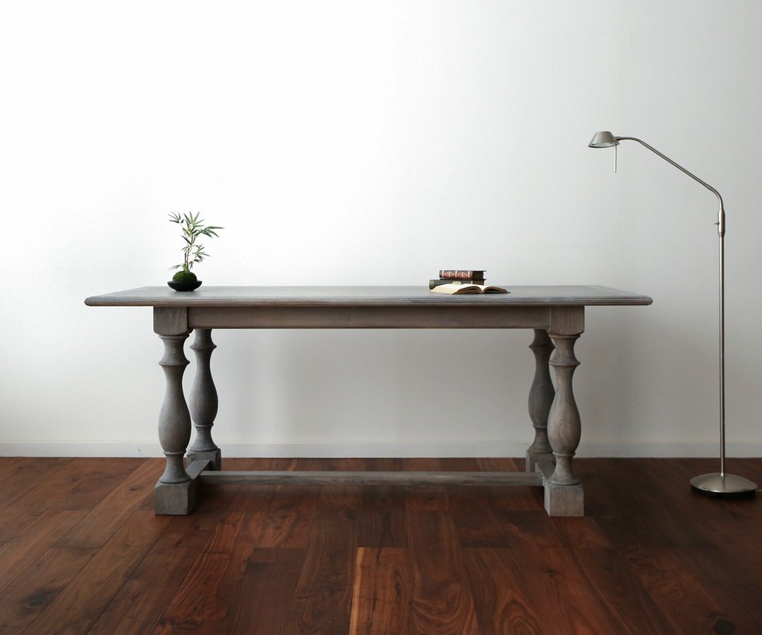 旭川家具 ARTEM JAPAN Brodia Solid 桌子 - 餐桌/书桌 - 木头 灰色