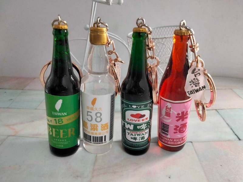 **复古台味9CM钥匙圈**造型钥匙圈 - 钥匙链/钥匙包 - 其他材质 多色