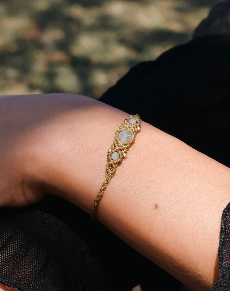 诞生石系列 // 静谧 | 3 月诞生石 — 海蓝宝 手绳 - 手链/手环 - 水晶 