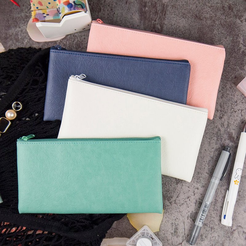 conifer绿的事务 慢游篇章の微醺系列-大收纳 - 铅笔盒/笔袋 - 人造皮革 多色