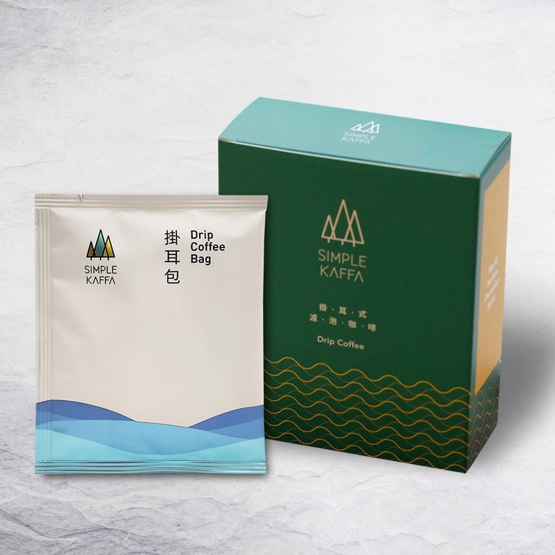 【4盒组】Simple Kaffa 兴波咖啡 埃塞俄比亚水洗滤挂式咖啡6包/盒 - 咖啡 - 新鲜食材 