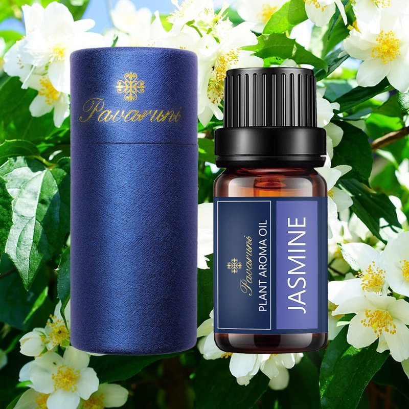 Pavaruni美国原创茉莉香薰精油礼盒40种扩香油性香氛植物精油 - 香薰/精油/线香 - 精油 蓝色