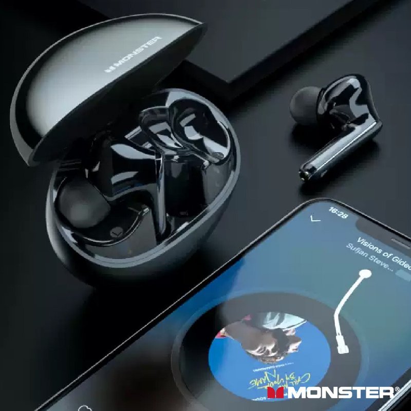 Monster N-Lite 203 AirLinks 真无线耳机 - 耳机 - 其他材质 黑色