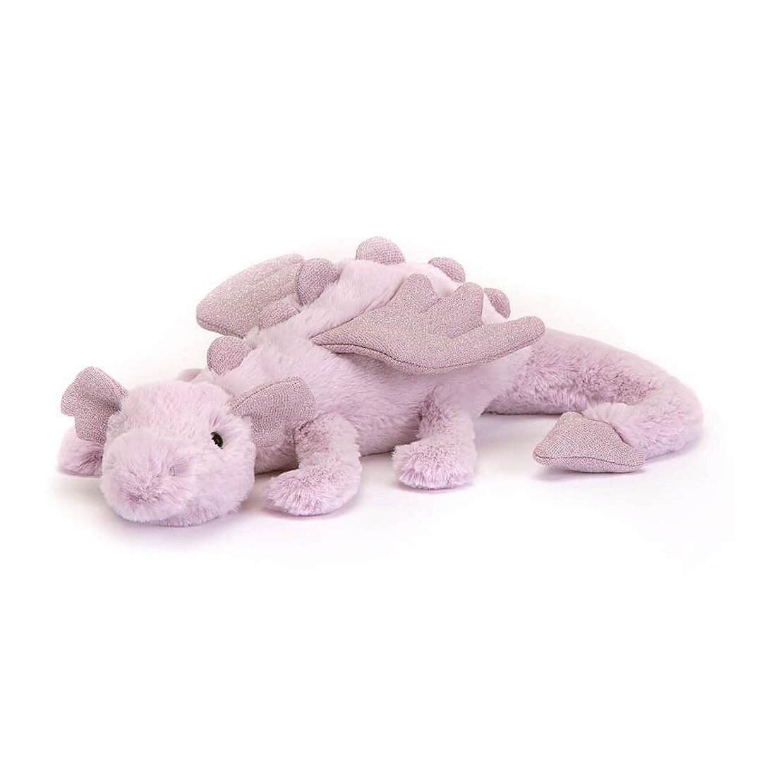 Lavender Dragon 雪龙 (薰衣草紫) 约50cm - 玩偶/公仔 - 聚酯纤维 紫色