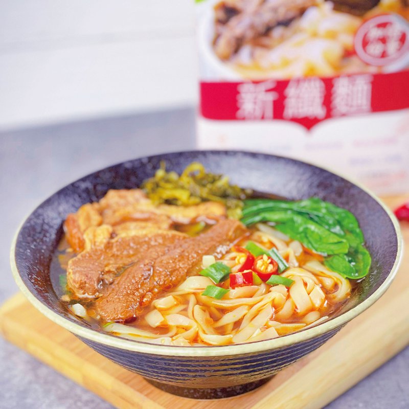 搭嘴好食 重量级低卡牛肉新纤面(2人份) 红烧/精炖 - 面/面线/米粉 - 新鲜食材 白色