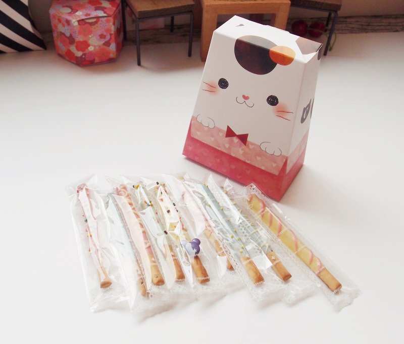 甜心喵缤纷巧克力棒 - 巧克力 - 新鲜食材 