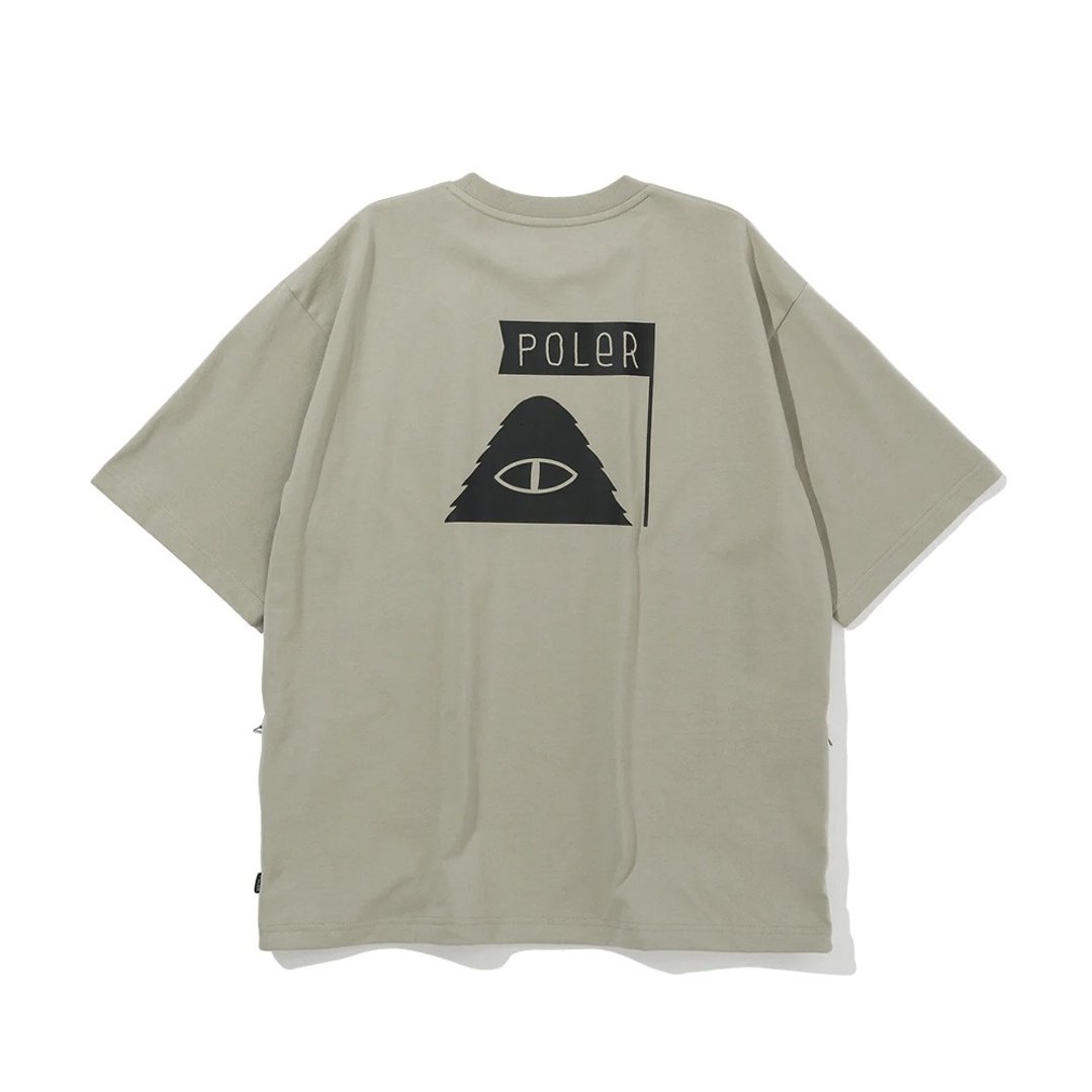 日本限定POLER COOL MAX INNER POCKET TEE 内口袋T恤 / 米 - 男装上衣/T 恤 - 其他材质 卡其色