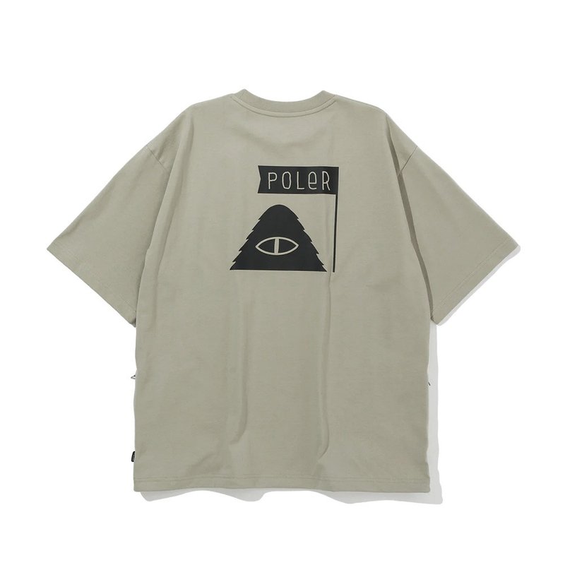 日本限定POLER COOL MAX INNER POCKET TEE 内口袋T恤 / 米 - 男装上衣/T 恤 - 其他材质 卡其色