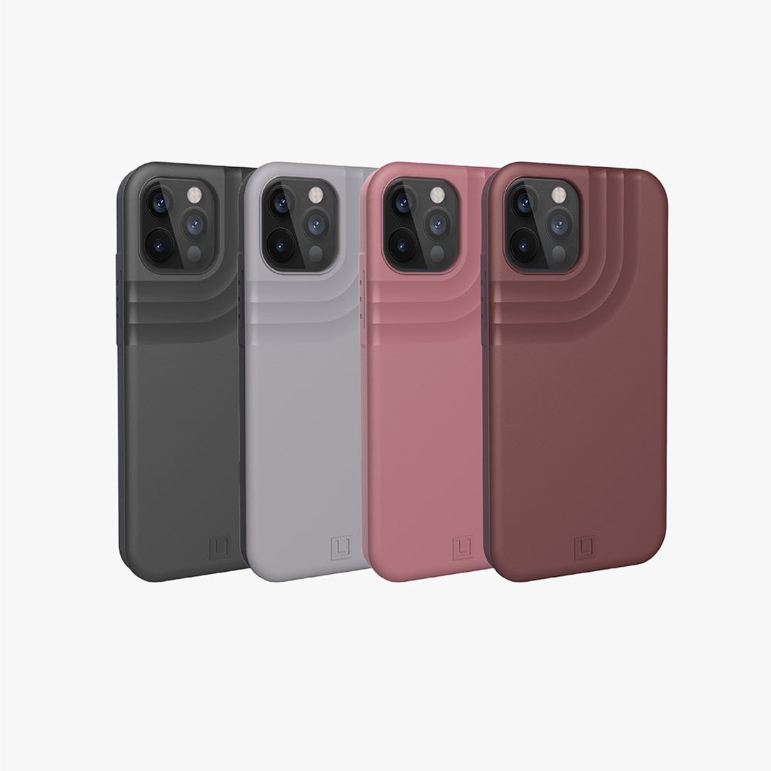 U iPhone 12/12 Pro 耐冲击保护壳 实色款 - 手机壳/手机套 - 橡胶 多色