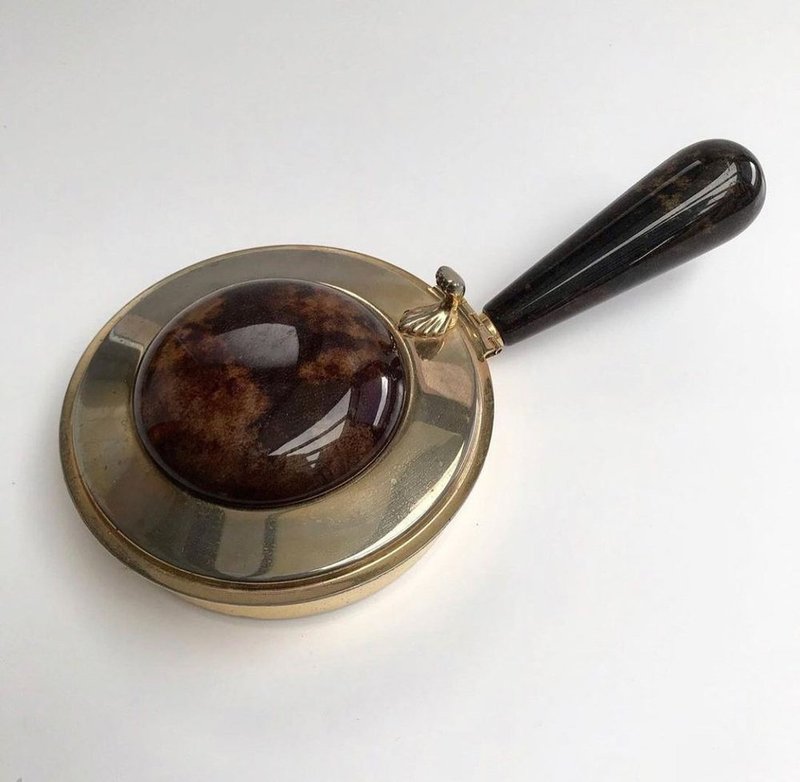 复古安静管家|用于收集面包屑的容器 - 其他 - 其他金属 咖啡色