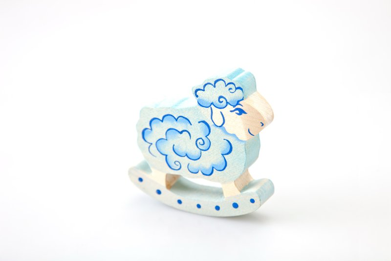 【圣诞礼盒】淳木童话  俄罗斯积木  摇摇系列 : 绵羊 - 玩具/玩偶 - 木头 