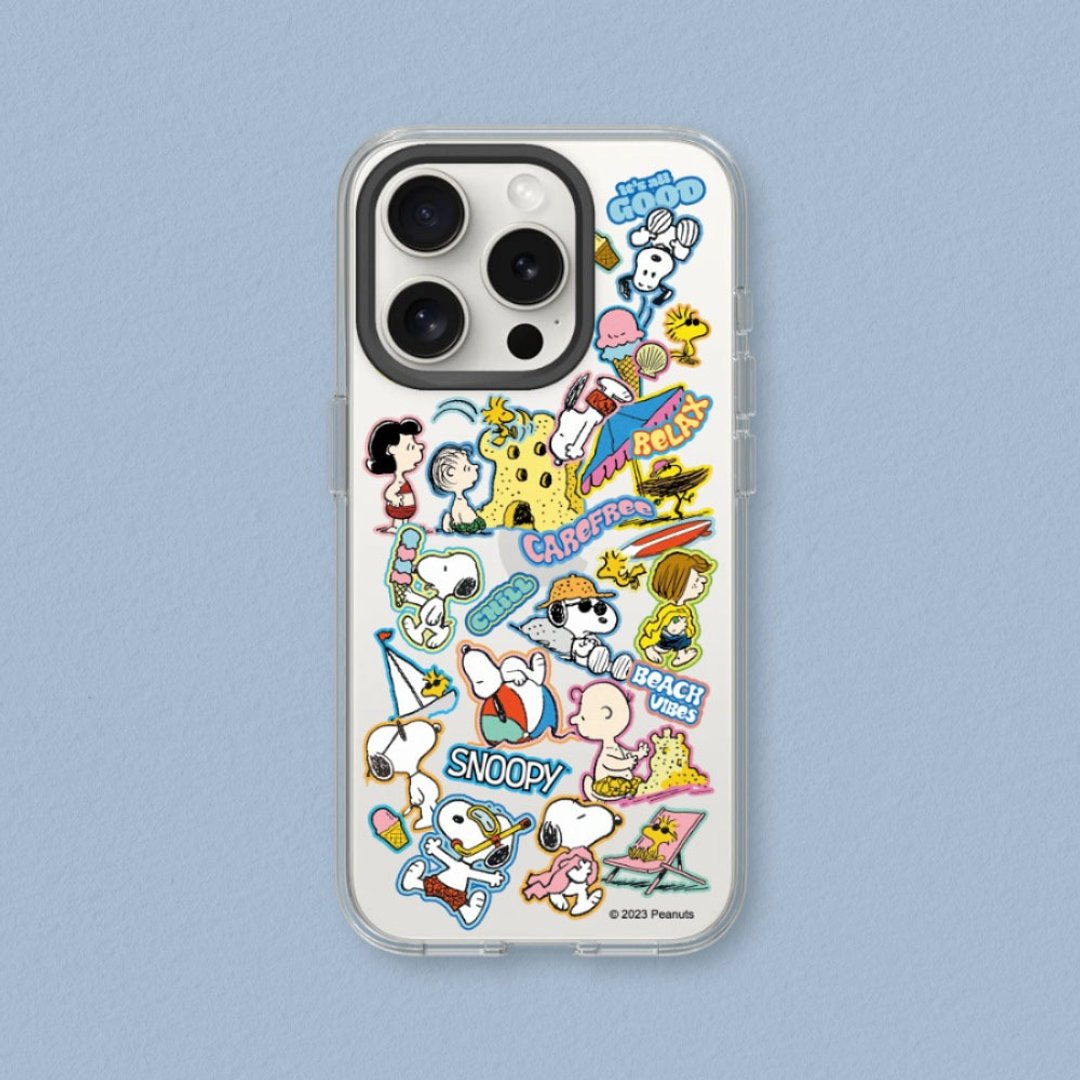 犀牛盾 Clear 透明防摔手机壳∣Snoopy 史努比/夏日活动 for iPhone - 手机配件 - 塑料 透明