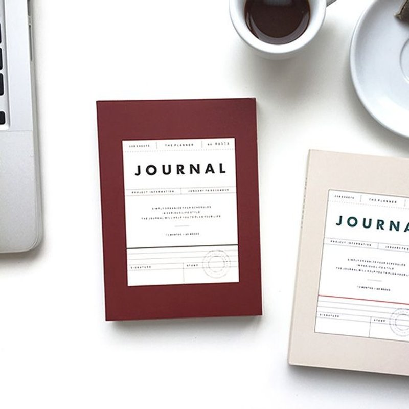 Seeso-复古手帐周志V3-博根地,SSO33361 - 笔记本/手帐 - 纸 红色