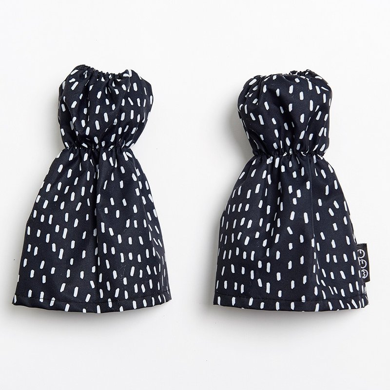 儿童袖套 | 嗒嗒雨点 - 其他 - 防水材质 黑色