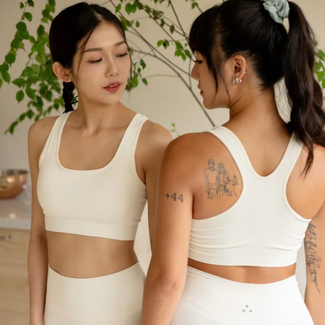 裸感U领运动背心 - 女装背心 - 其他材质 多色