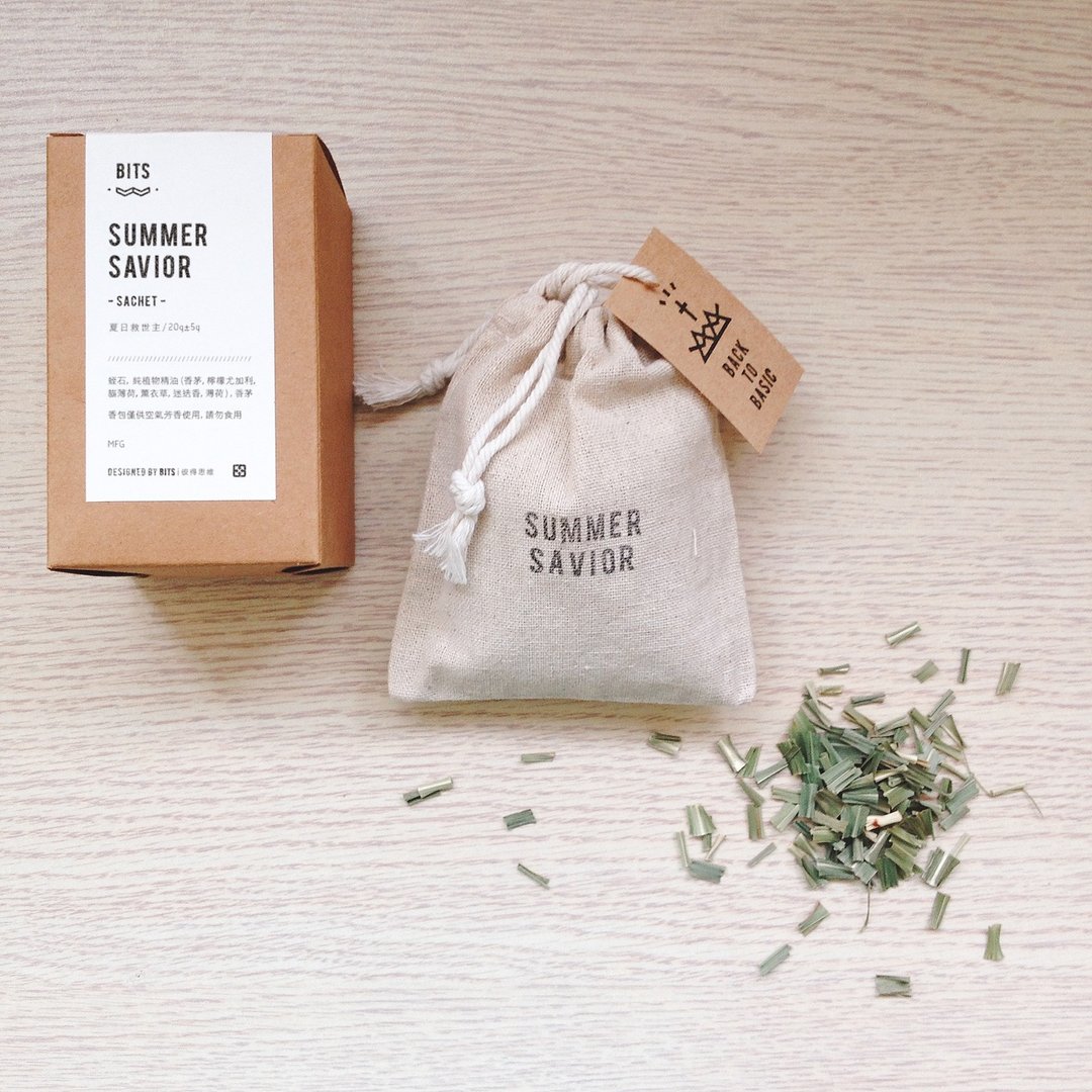 植物香包 - 夏日救世主(香茅&猫薄荷) Summer Savior - 香薰/精油/线香 - 植物．花 