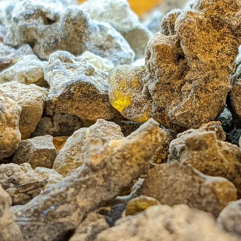 秘鲁圣木树脂 15g 天然香材 颗粒状 薰香使用推荐 - 香薰/精油/线香 - 树脂 