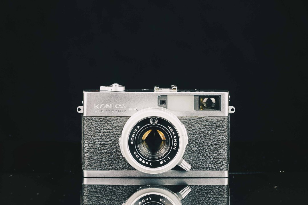 KONICA ELECTRONIC AUTO SE #3819 #135底片相机 - 相机 - 其他金属 黑色