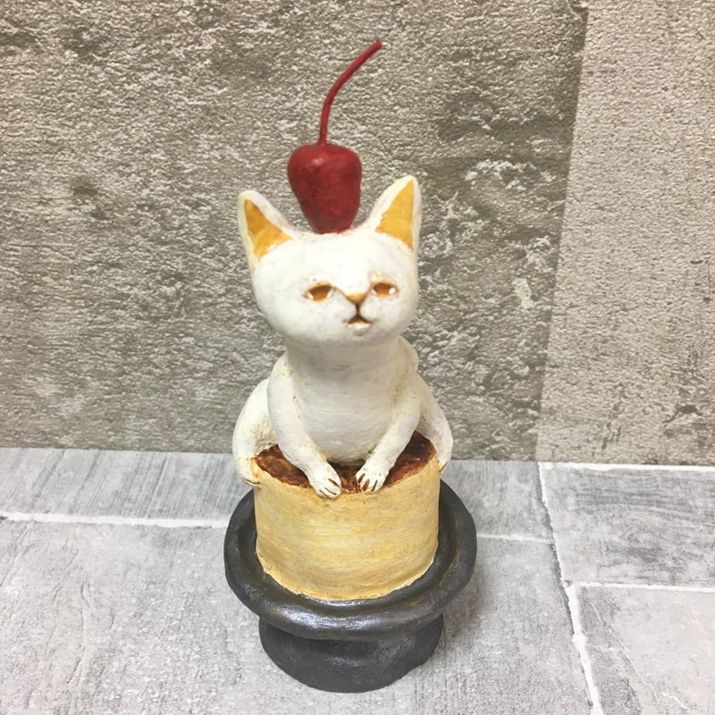 猫布丁时尚 - 摆饰 - 粘土 白色