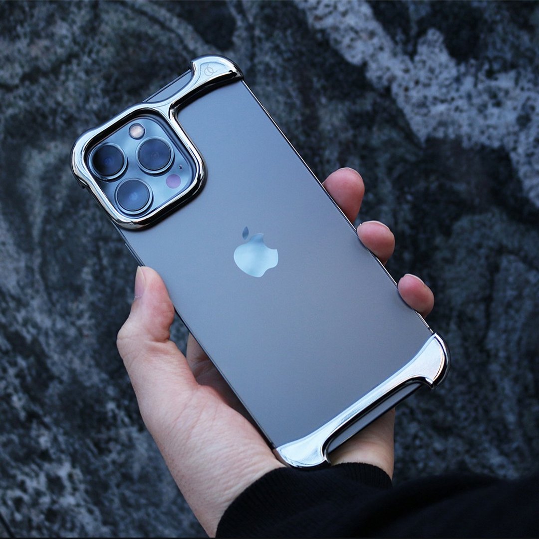 ARC | Arc Pulse iPhone 15 Pro 手机壳 镜面银 - 手机壳/手机套 - 铝合金 银色