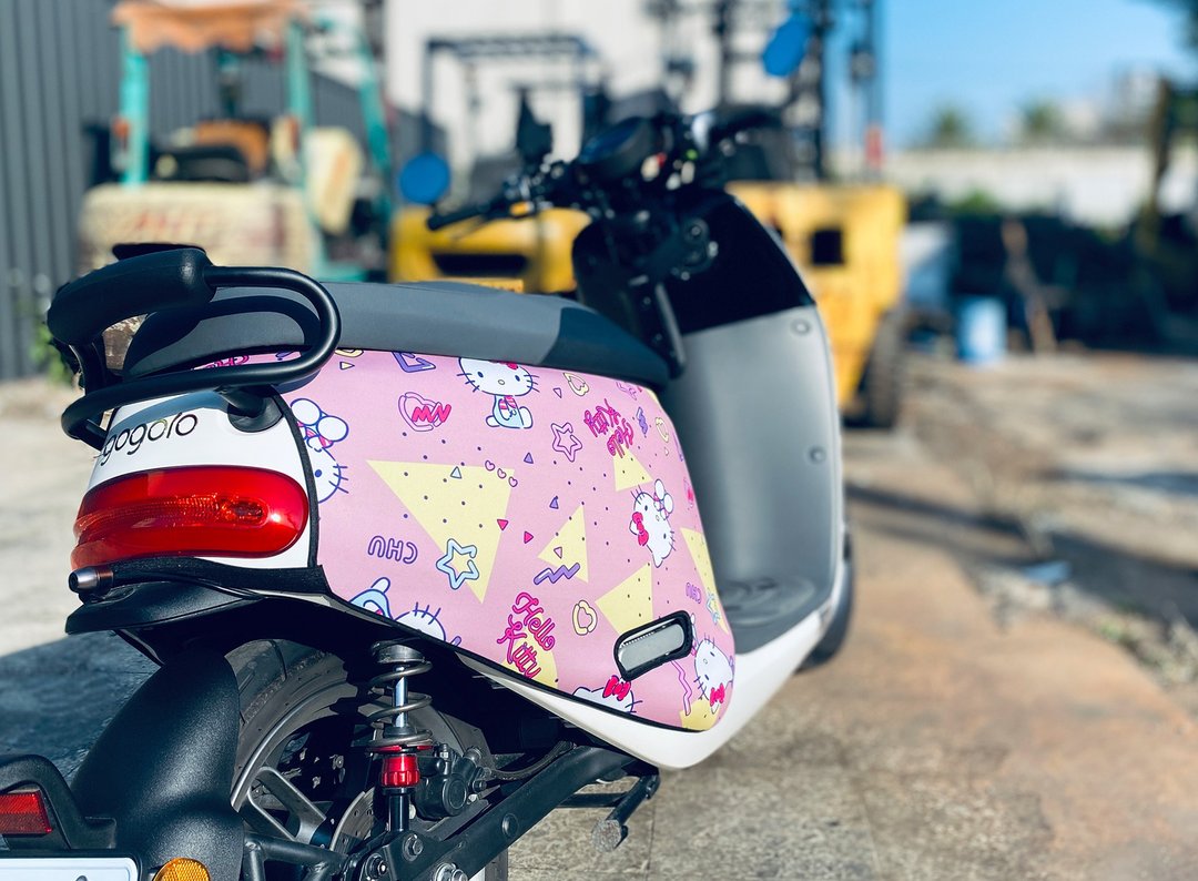 BLR X HelloKitty gogoro 防刮车套 K9 - 其他 - 聚酯纤维 粉红色