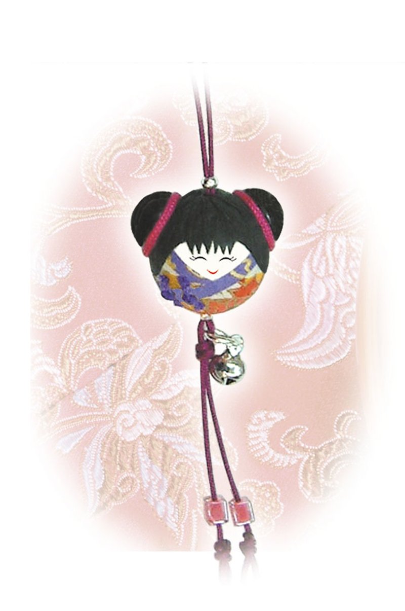 和纸人形 小巧吊饰DIY材料包 D-1 014喜娃(女)(2组入) - 其他 - 其他材质 