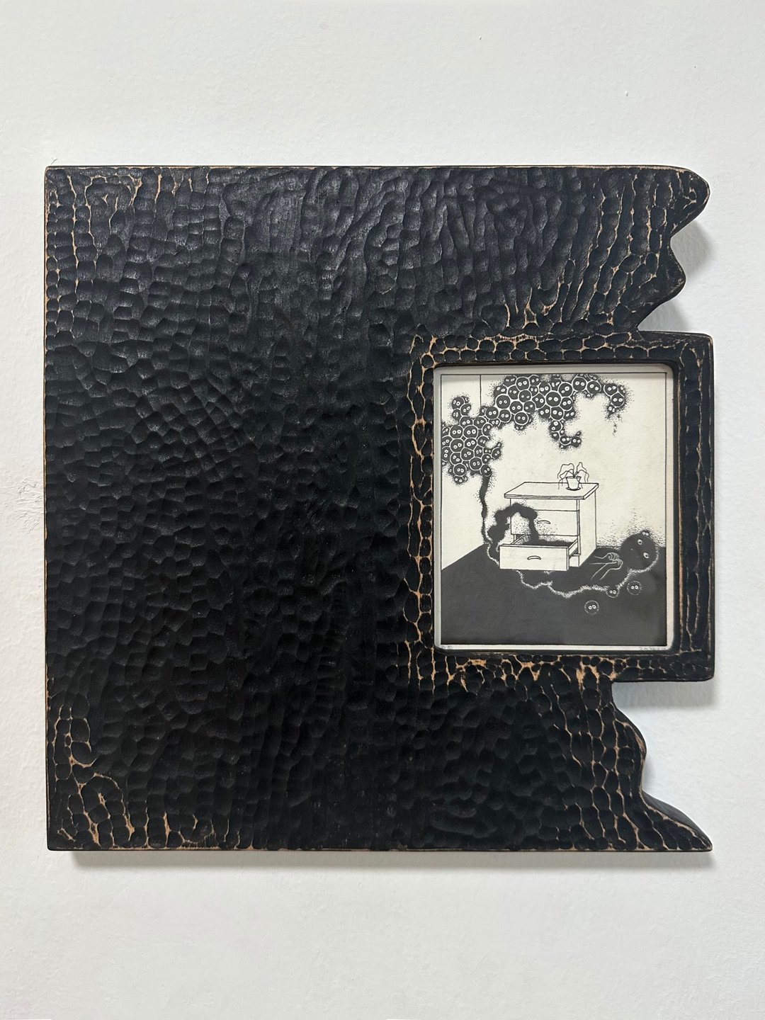 黑白原创绘画 - 海报/装饰画/版画 - 纸 黑色