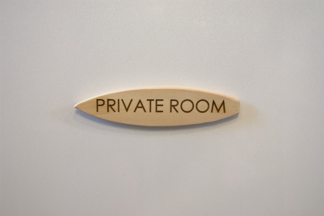 Surfboard plate private room - 墙贴/壁贴 - 木头 咖啡色